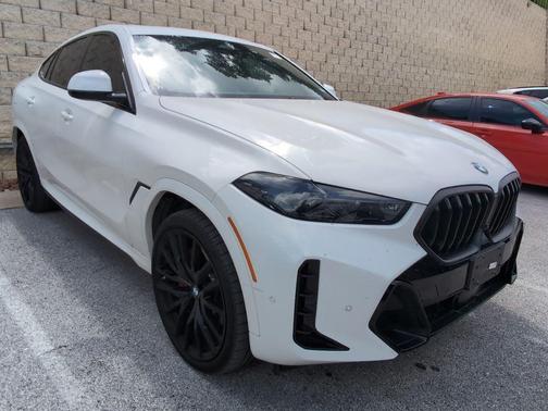 Alpine White 2024 BMW X6 xDrive40i