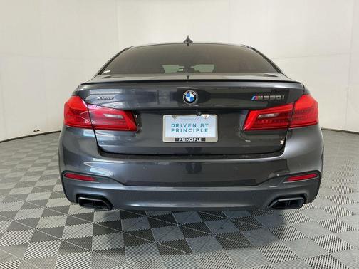 Dark Graphite Metallic 2018 BMW M550 i Xdrive