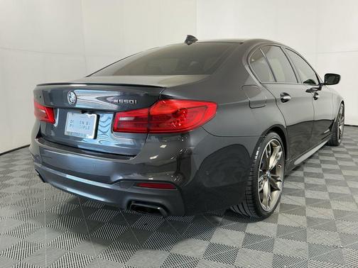 Dark Graphite Metallic 2018 BMW M550 i Xdrive