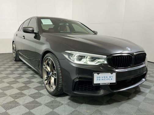 Dark Graphite Metallic 2018 BMW M550 i Xdrive