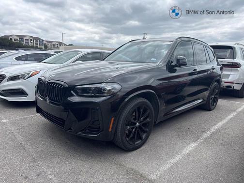 Black Sapphire Metallic 2023 BMW X3 sDrive30i