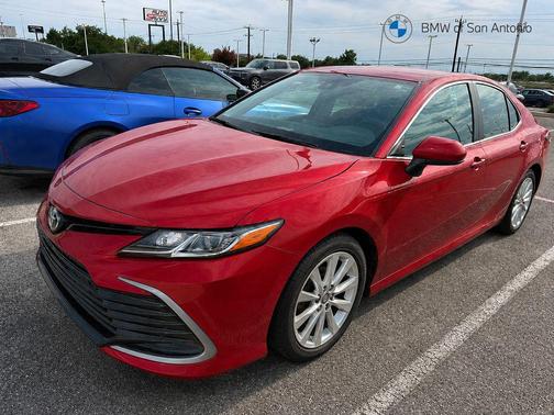 Supersonic Red 2024 Toyota Camry LE