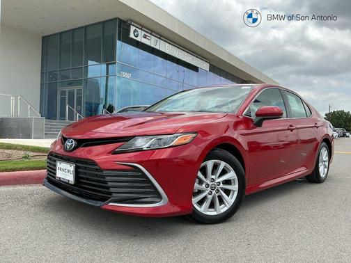 Supersonic Red 2024 Toyota Camry LE