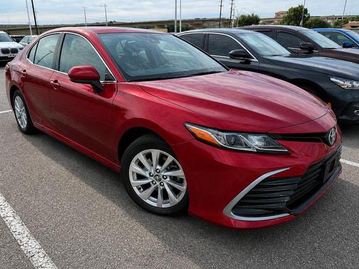 Supersonic Red 2024 Toyota Camry LE