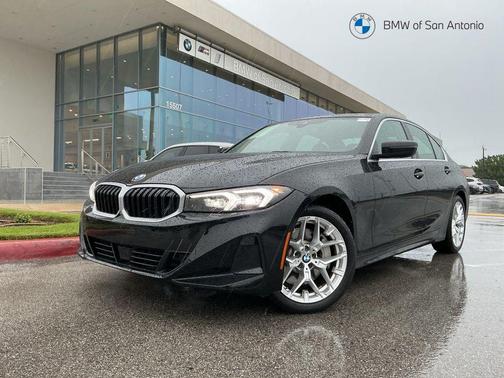 Jet Black 2025 BMW 330 330i