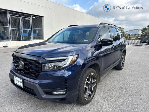 Blue 2023 Honda Passport AWD Elite