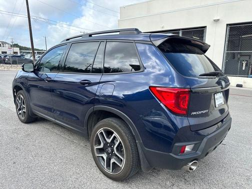 Blue 2023 Honda Passport AWD Elite