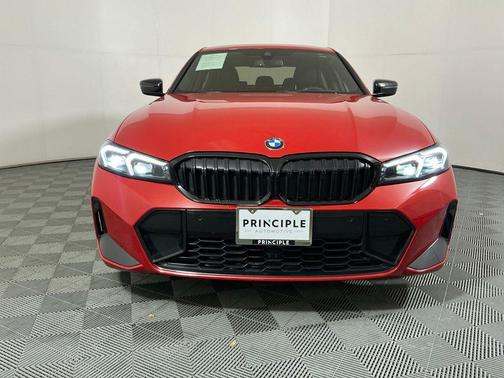 Melbourne Red Metallic 2024 BMW 330 330i