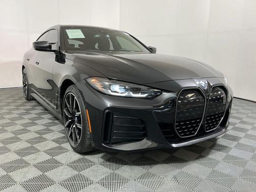 Black Sapphire Metallic 2024 BMW i4 Gran Coupe M50