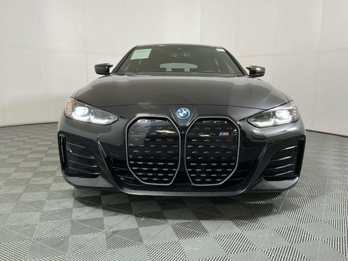 Black Sapphire Metallic 2024 BMW i4 Gran Coupe M50
