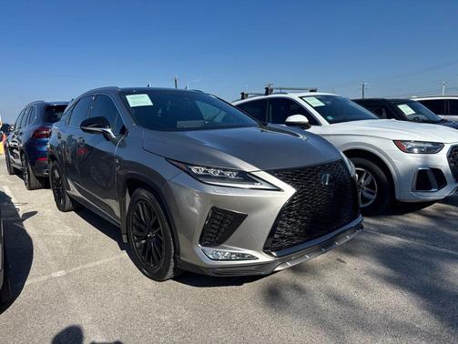 Atomic Silver 2021 Lexus RX 350 F SPORT Handling
