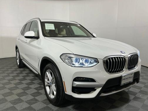 Alpine White 2021 BMW X3 sDrive30i