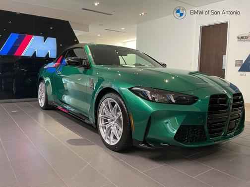 Isle of Man Green Metallic 2026 BMW M4 Competition xDrive