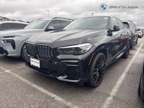 Black Sapphire Metallic 2022 BMW X6 xDrive40i