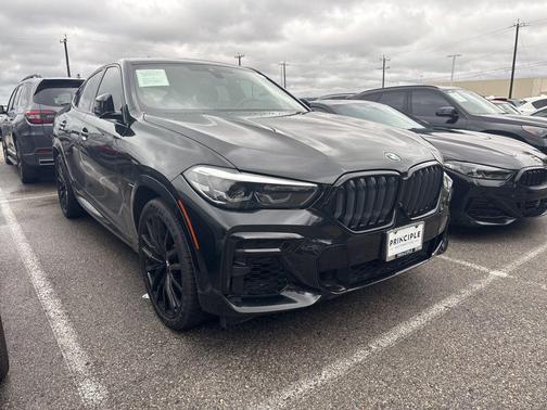 Black Sapphire Metallic 2022 BMW X6 xDrive40i