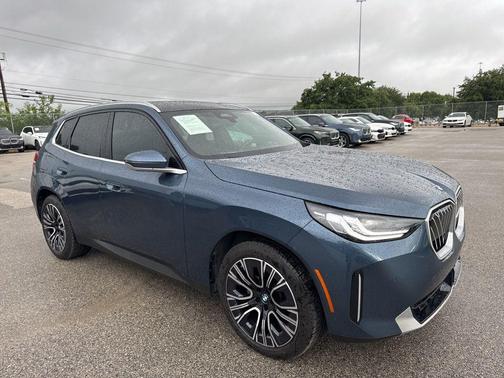 Arctic Race Blue Metallic 2025 BMW X3 30 xDrive
