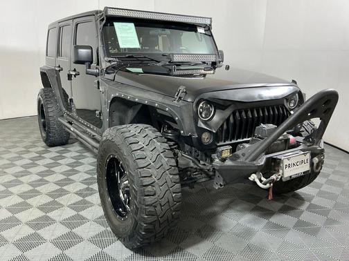 Black Clearcoat 2015 Jeep Wrangler Unlimited Sport