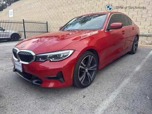 Melbourne Red Metallic 2021 BMW 330 330i