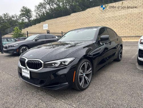 Jet Black 2023 BMW 330 330i