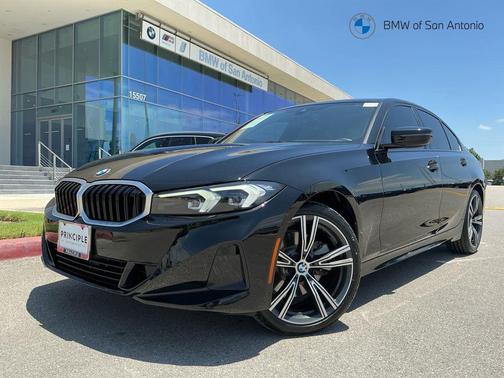 Jet Black 2023 BMW 330 330i