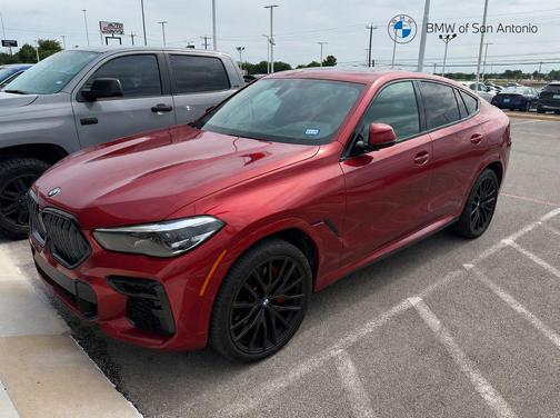 Flamenco Red Metallic 2023 BMW X6 xDrive40i