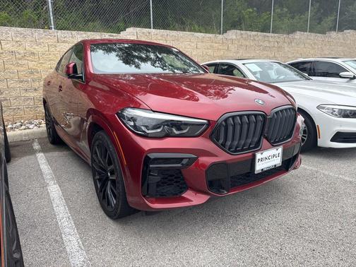 Flamenco Red Metallic 2023 BMW X6 xDrive40i