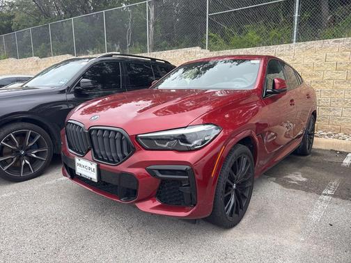 Flamenco Red Metallic 2023 BMW X6 xDrive40i