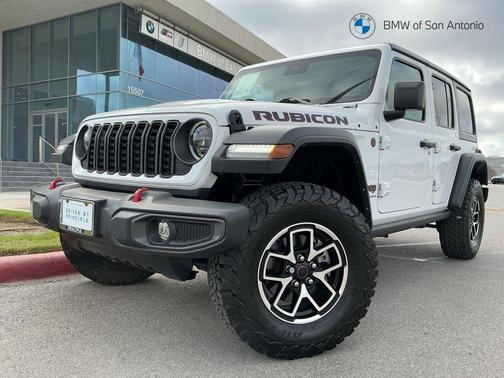 Bright White Clearcoat 2024 Jeep Wrangler Rubicon