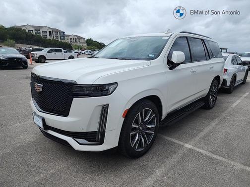 Crystal White Tricoat 2021 Cadillac Escalade Sport