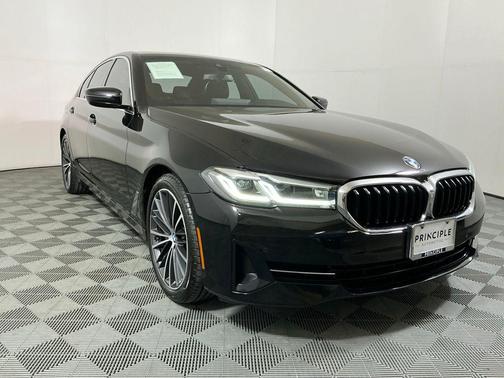 Jet Black 2021 BMW 530 530i