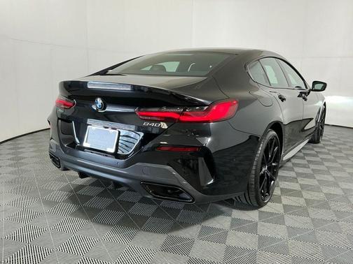 Black Sapphire Metallic 2025 BMW 840 Gran Coupe i xDrive