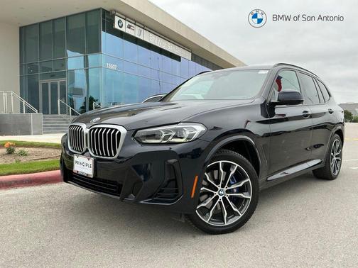 Carbon Black Metallic 2022 BMW X3 xDrive30i