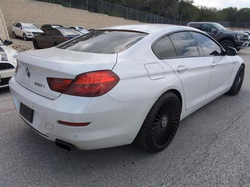 White Metallic 2016 BMW 650 650i Gran Coupe