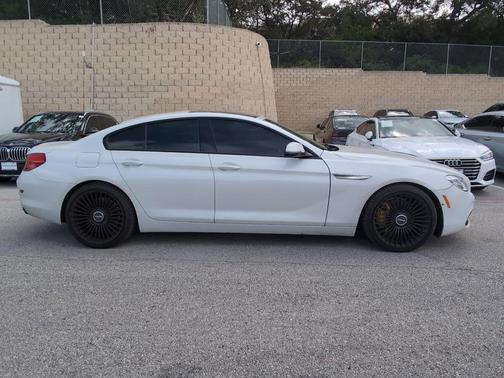 White Metallic 2016 BMW 650 650i Gran Coupe
