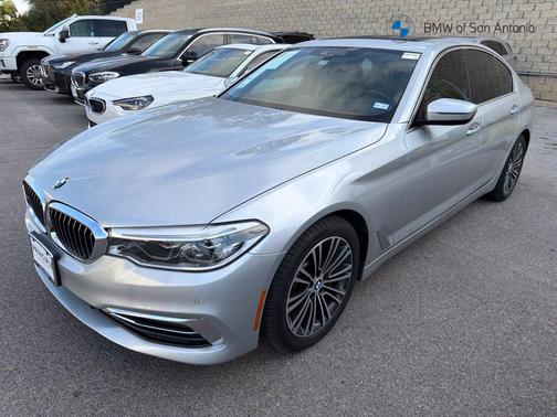 Glacier Silver Metallic 2019 BMW 530 530i