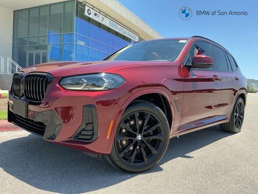 Aventurin Red Metallic 2024 BMW X3 xDrive30i