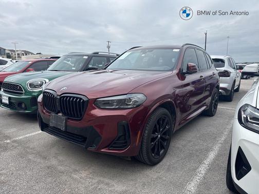 Aventurin Red Metallic 2024 BMW X3 xDrive30i