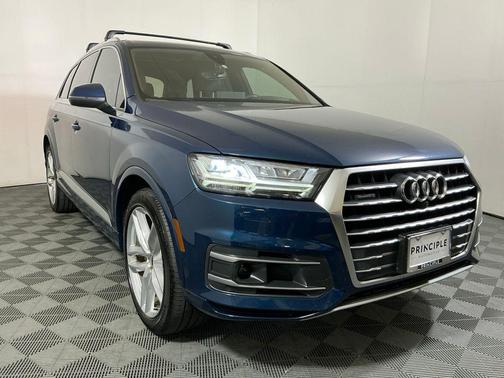 Galaxy Blue Metallic 2018 Audi Q7 3.0T Prestige