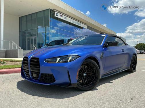 Frozen Portimao Blue Metallic 2025 BMW M4 Competition xDrive