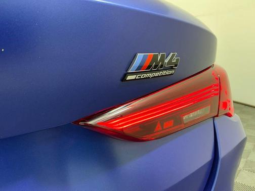 Frozen Portimao Blue Metallic 2025 BMW M4 Competition xDrive