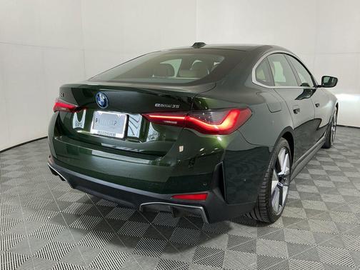 San Remo Green Metallic 2023 BMW i4 Gran Coupe eDrive35