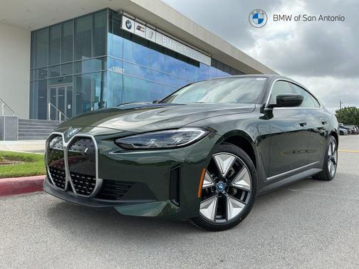 San Remo Green Metallic 2023 BMW i4 Gran Coupe eDrive35
