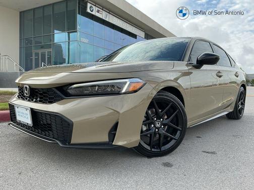 Sand Dune Pearl 2025 Honda Civic Sport