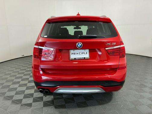 Melbourne Red Metallic 2016 BMW X3 sDrive28i
