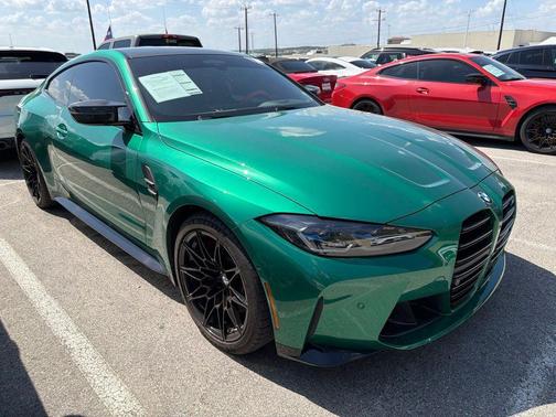 Isle of Man Green Metallic 2024 BMW M4 Competition xDrive