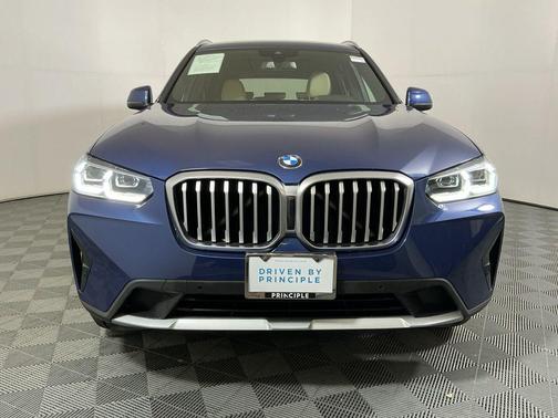 Blue Metallic 2022 BMW X3 sDrive30i