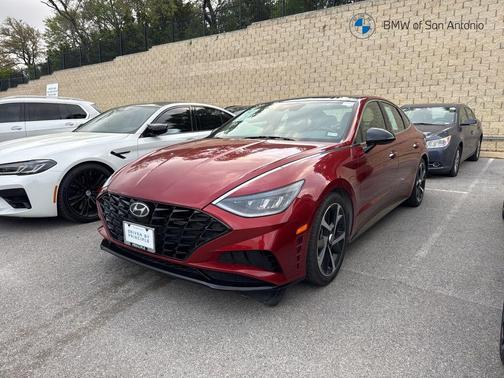 Ultimate Red 2023 Hyundai SONATA SEL Plus
