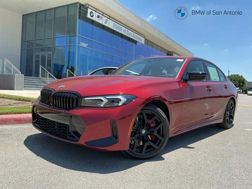 Vegas Red Metallic 2026 BMW 330 NA