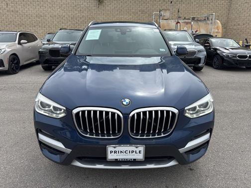 Phytonic Blue Metallic 2021 BMW X3 sDrive30i