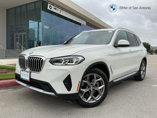 Alpine White 2023 BMW X3 sDrive30i